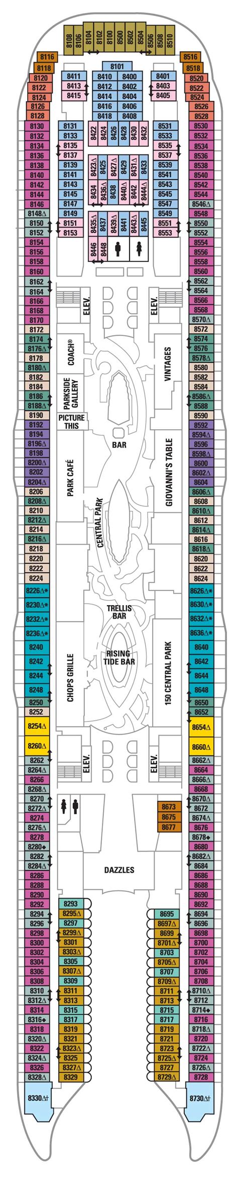 royal caribbean allure of the seas deck plan|Royal Caribbean Allure of the Seas Deck Plans on Cruise Critic.